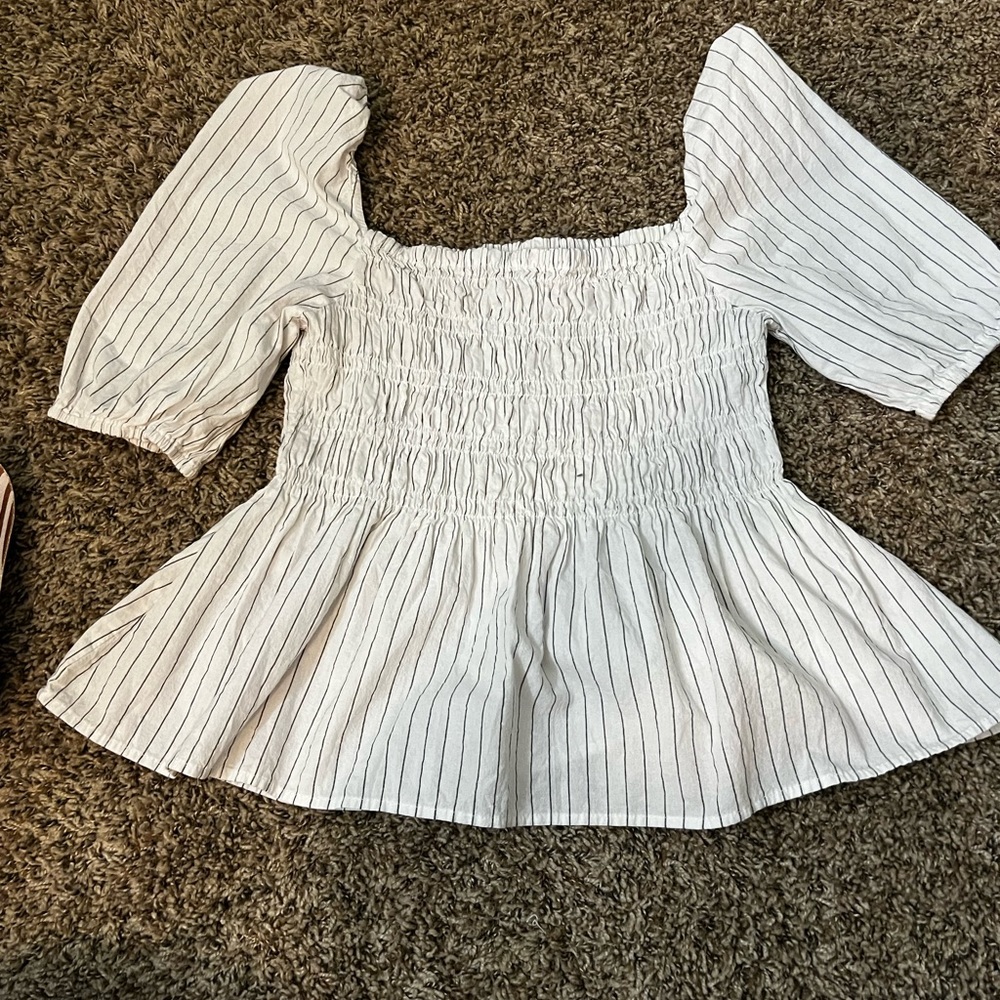 Tutu white and grey shirt